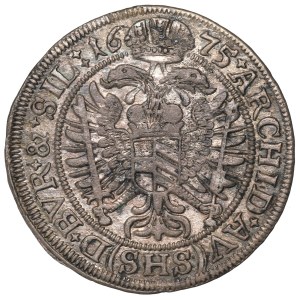 Śląsk pod panowaniem Habsburgów, Leopold I, 6 krajcarów 1675, Wrocław