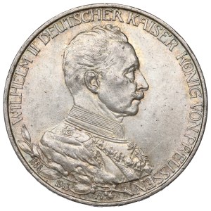 Germany, Preussen, 3 mark 1913 - 25 years of Wilhelm II reign