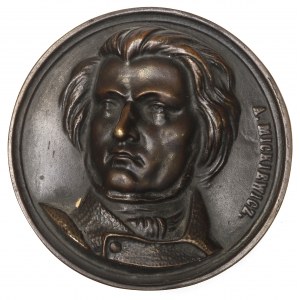 Poland, Adam Mickiewicz Medal—based on Minter's design
