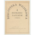 Second Polish Republic, Ex Libris of the 4th Sapper Battalion