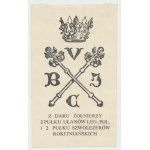 The Second Polish Republic, an ex libris donated by soldiers of the 2nd Legion Uhlan Regiment and the 2nd Rokitna Light Cavalry Regiment to the Jagiellonian University Library