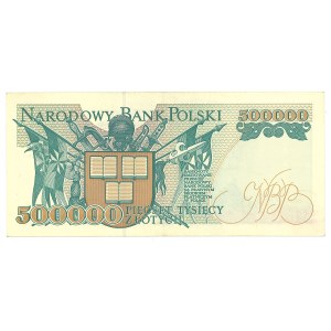 500,000 zlotys 1993 L