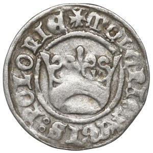 Aleksander Jagiellon, mezzo grosz senza data, Cracovia