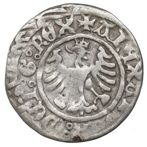 Aleksander Jagiellon, mezzo grosz senza data, Cracovia