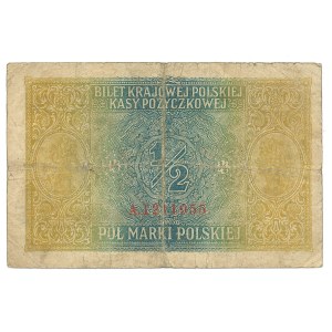 GG, 1/2 mkp 1916 A Generale