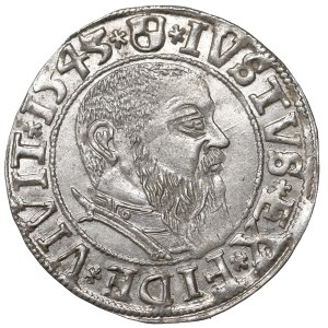 Prusy Książęce, Albrecht Hohenzollern, Grosz 1543, Królewiec