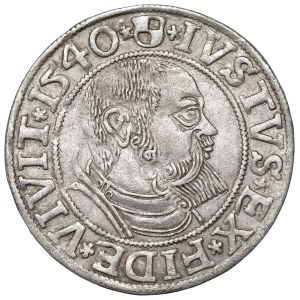 Prusy Książęce, Albrecht Hohenzollern, Grosz 1540, Królewiec