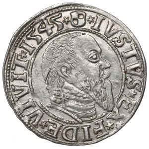 Prusy Książęce, Albrecht Hohenzollern, Grosz 1545, Królewiec