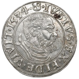 Prusy Książęce, Albrecht Hohenzollern, Grosz 1534, Królewiec
