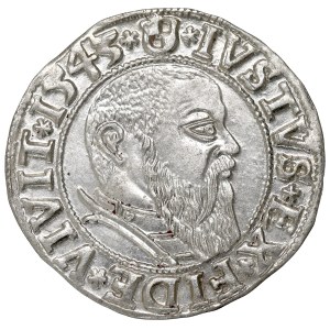Prusy Książęce, Albrecht Hohenzollern, Grosz 1543, Królewiec