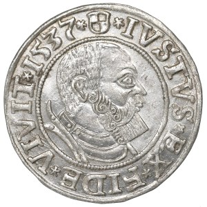 Germany, Preussen, Albrecht Hohenzollern, Groschen 1537, Konigsberg
