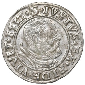 Prusy Książęce, Albrecht Hohenzollern, Grosz 1532, Królewiec