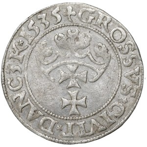 Sigismund I the Old, Groschen 1535, Danzig