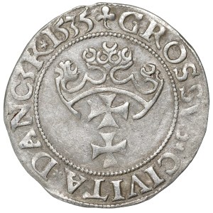 Sigismund I the Old, Groschen 1535, Danzig