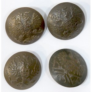 Russia, Infantry Button lot