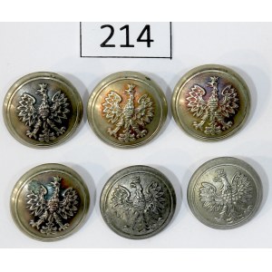 Second Polish Republic, Set of State Buttons