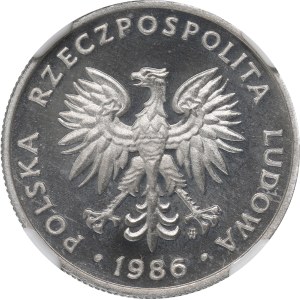 People's Republic of Poland, 50 groszy, 1986 - NGC PF68 Ultra Cameo
