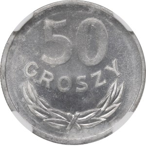 Polská lidová republika, 50 grošů, 1949 – NGC MS63