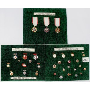 People's Republic of Poland, Set of Badges