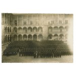 Second Polish Republic, Photo of a battalion at Wawel with the Orchestra and the Banner
