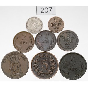 Denmark and Sweden, Coin lot