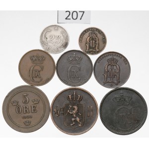 Denmark and Sweden, Coin lot