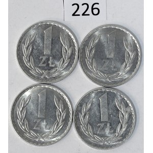 PRL, Zestaw 1 złoty 1977