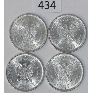 People's Republic of Poland, 1 zloty Set, 1975