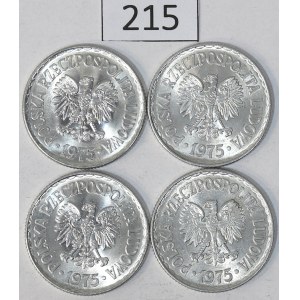 PRL, Zestaw 1 złoty 1975