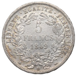 France, 5 francs 1847
