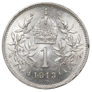 Austria, 1 corona 1913
