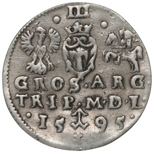 Sigismund III, 3 groschen 1595, Vilnius