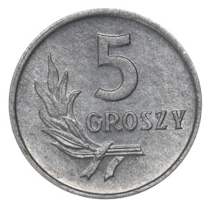 Polská lidová republika, 5 groszy, 1960