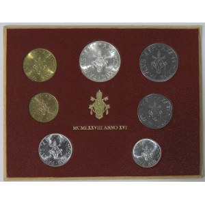 Vatican, Mint Set 1978