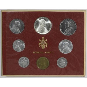 Vatikán, mincovní sada z roku 1963
