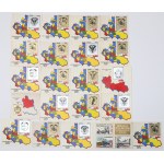 Set of Solidarity stamps - Voivodeships RON 21 pcs.