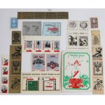 Set of Solidarity stamps and bricks, 16 pieces. (I)