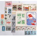 Set of Solidarity stamps and bricks, 16 pieces. (II)