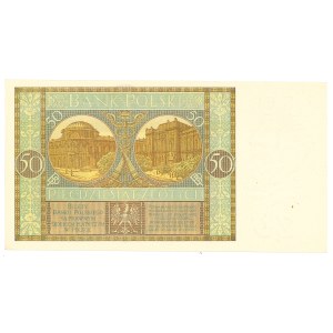 Druhá polská republika, 50 zlotých, 1929 EJ.