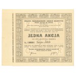 Association of Agricultural Distillery Entrepreneurs S.A. in Lviv, one share at 100 zł (2,775)