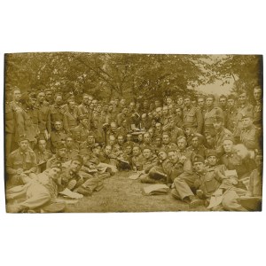 Second Polish Republic, Photograph of the 2nd Reserve Infantry Cadet Battalion, Biedrusko