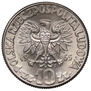 Volksrepublik Polen, 10 Złoty 1965, Kopernikus