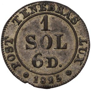 Switzerland, 1 sol 1825