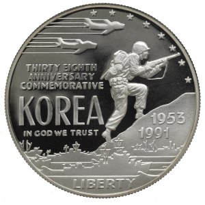 USA, 1 dollar 1991 Korea