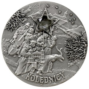 Third Republic of Poland, 20 zlotych, 2001, Carolers