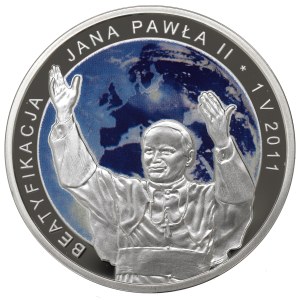 III RP, 20 złotych 2011 Beatyfikacja Jana Pawła II - 1 V 2011