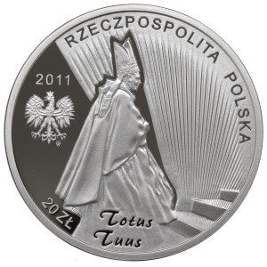 III RP, 20 złotych 2011 Beatyfikacja Jana Pawła II - 1 V 2011