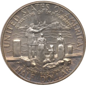 USA, 1/2 dollar 1986 - SGS MS70