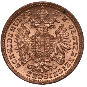 Austria, 1 kreuzer 1885