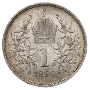 Austria, Franciszek Józef, 1 korona 1898